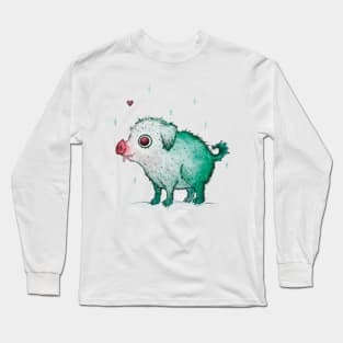 Cute monster piggie Long Sleeve T-Shirt